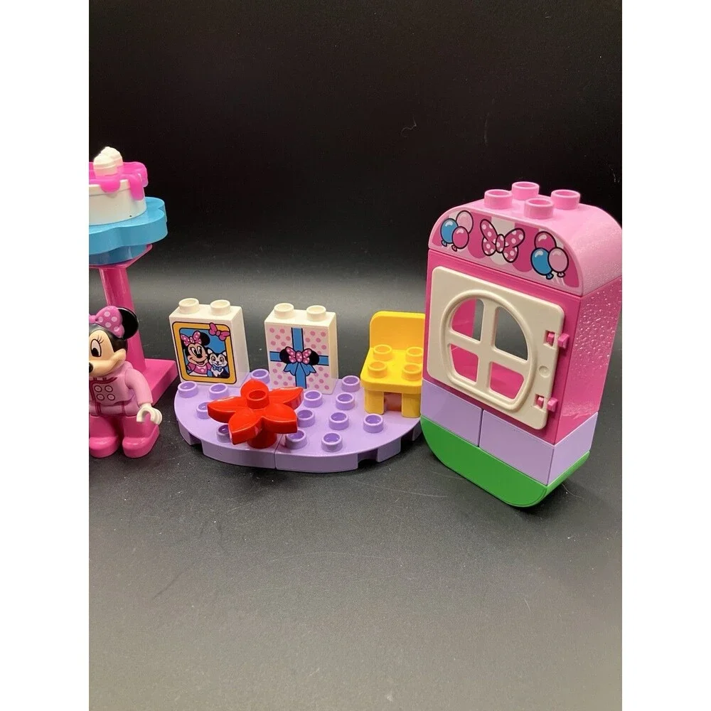 Lego Duplo Disney Minnie's Birthday Party 10873 Girls Toddler Toy  Not Complete